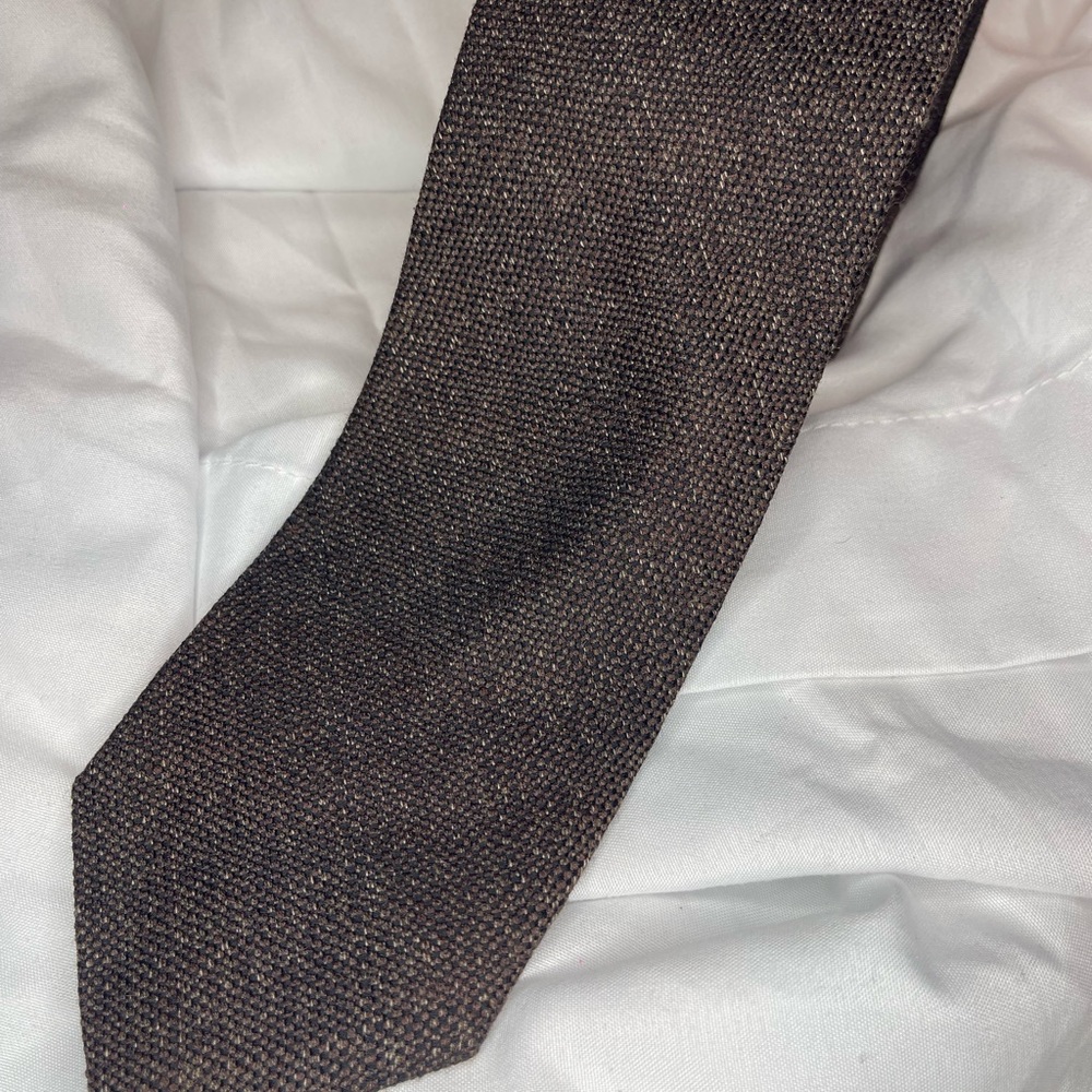 Robert Talbott Dark Brown Textured Tie
